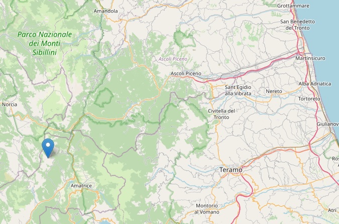 Terremoto, scossa all’alba tra Marche e Umbria