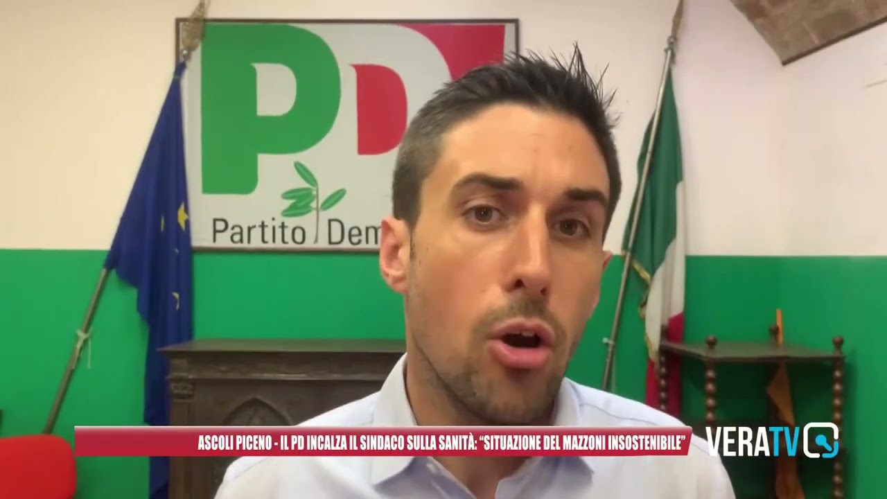 Ascoli Piceno, il Pd incalza il sindaco sulla sanità: “Situazione del Mazzoni insostenibile”