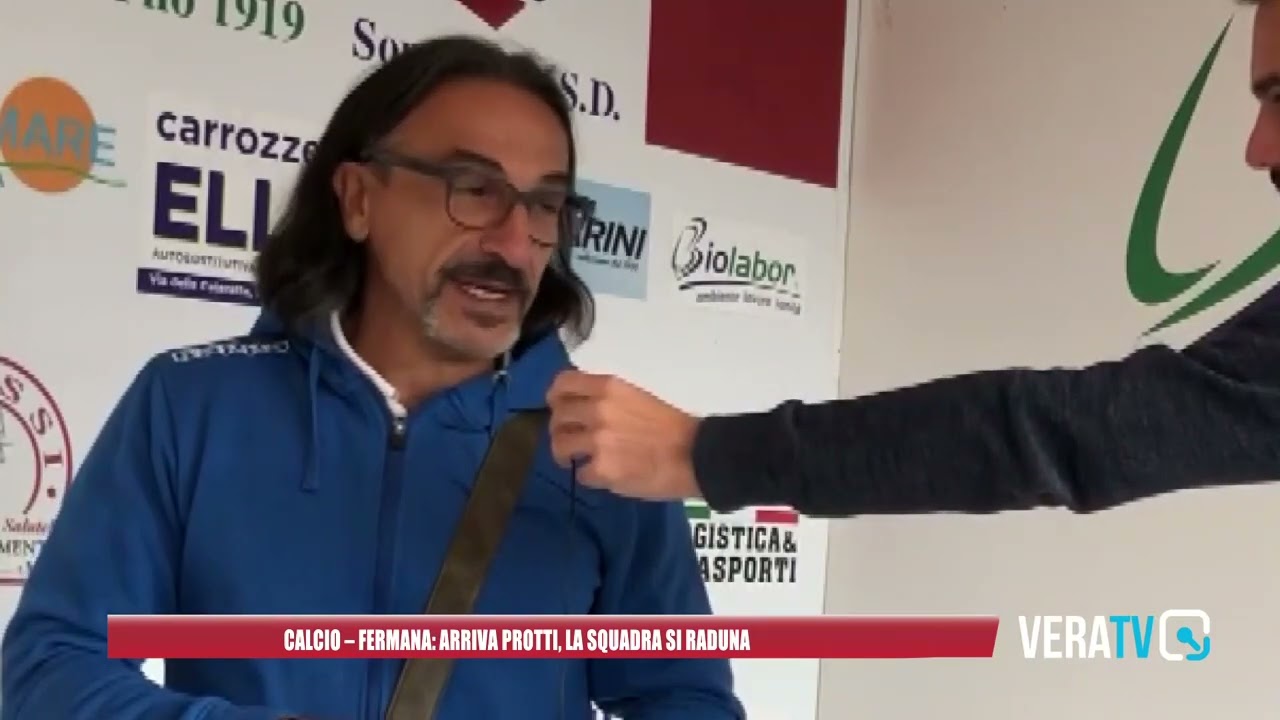 Calcio, Fermana: arriva mister Stefano Protti, domani i gialloblu si radunano