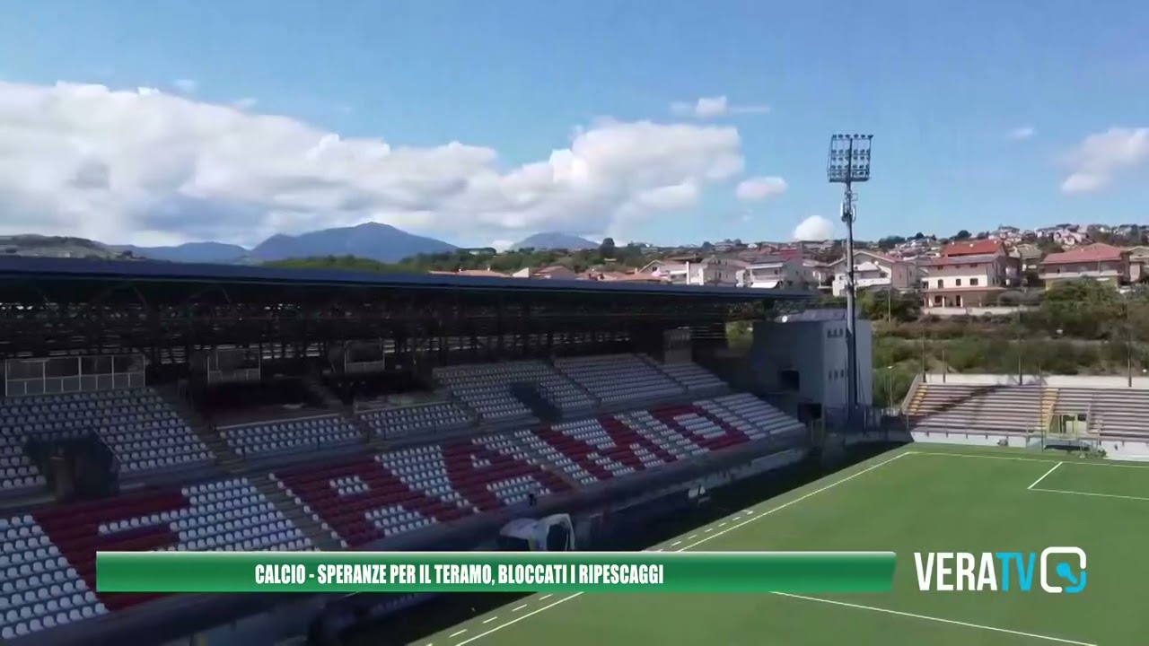 Calcio/Serie C, il Tar accoglie la sospensiva del Teramo e congela i ripescaggi fino al 2 agosto