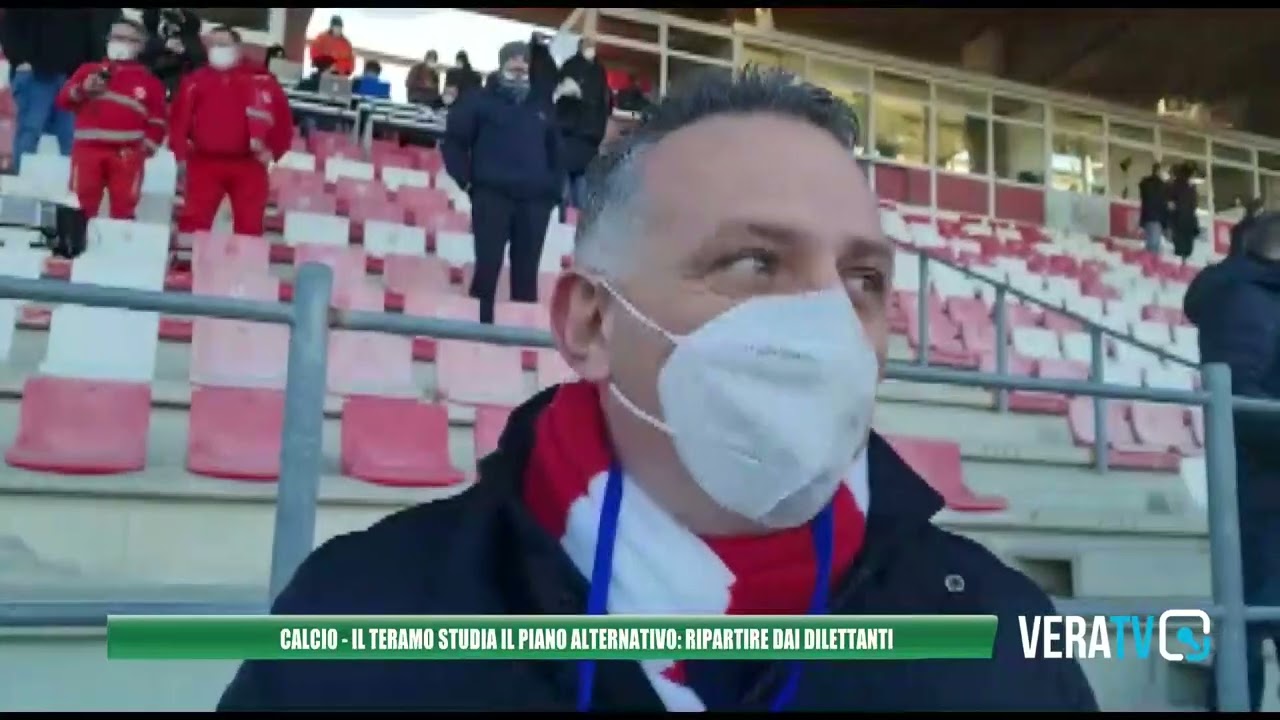 Calcio Serie C – Il Teramo pronto a ripartire dai dilettanti