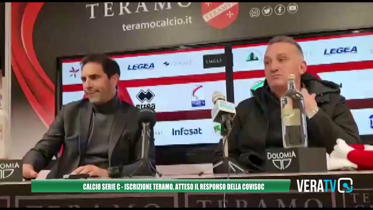 Calcio Serie C per l’iscrizione del Teramo atteso il responso Covisoc