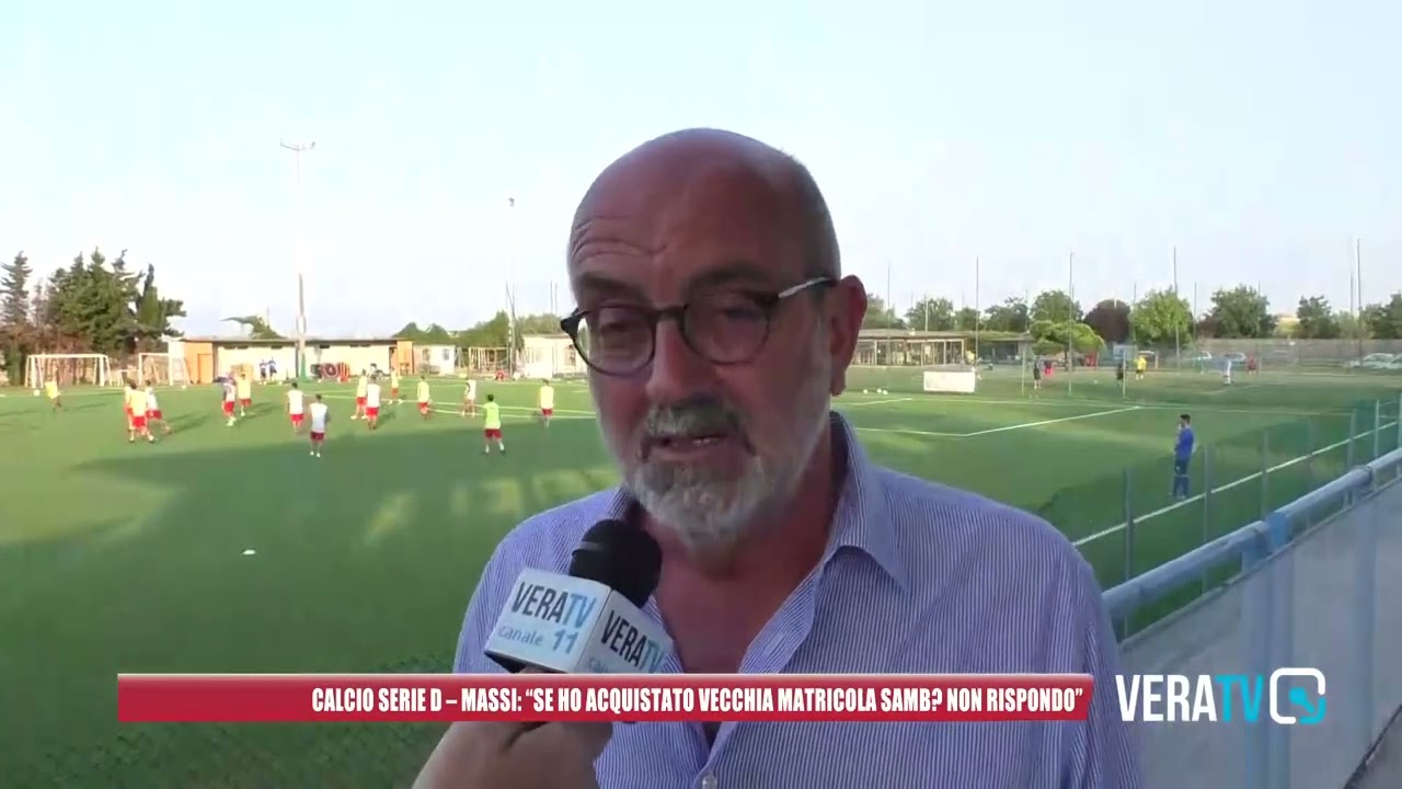 Calcio Serie D, Massi del Porto d’Ascoli: “Se ho acquistato una vecchia matricola della Samb? Non posso rispondere”