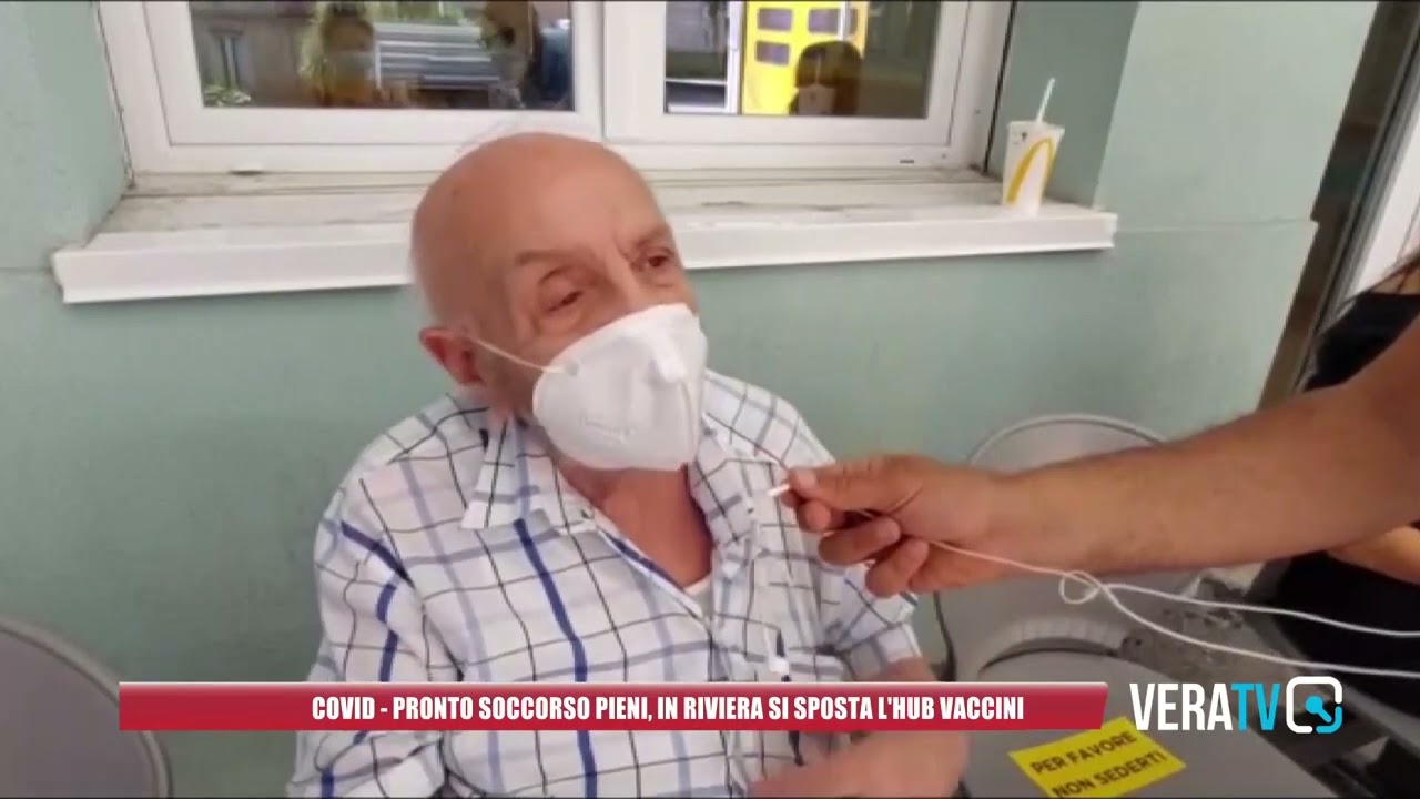 Covid, Pronto Soccorso pieni: in Riviera si sposta l’hub vaccini