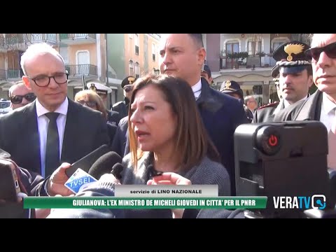 Giulianova – L’ex ministro De Micheli giovedì in città per parlare di Pnrr