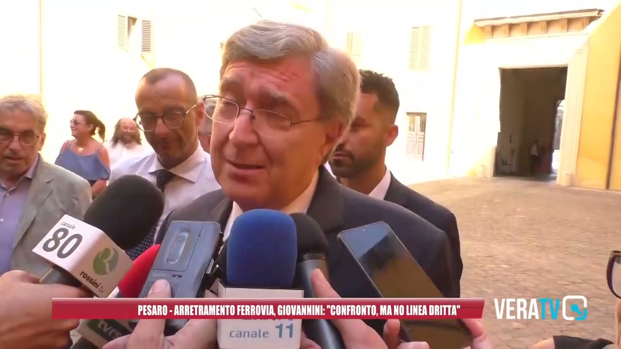 Pesaro, sì del ministro Giovannini all’arretramento della ferrovia