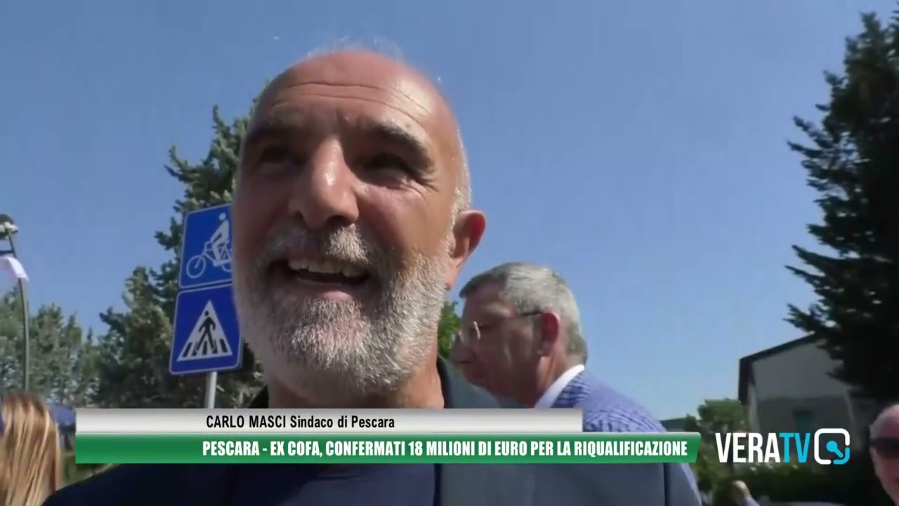 Pescara – Ex Cofa, confermati i 18 milioni di euro di riqualificazione