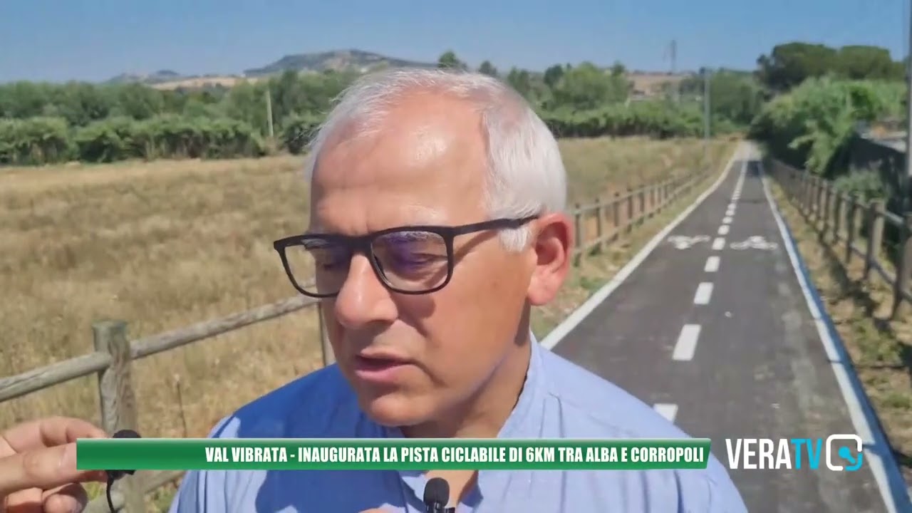 Val Vibrata – Inaugurata la pista ciclabile tra Alba e Corropoli
