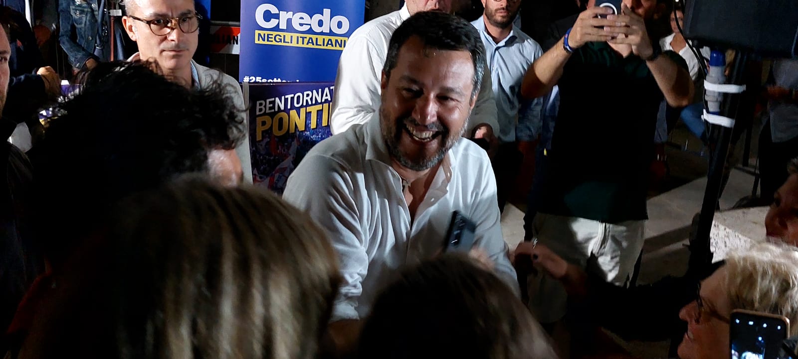 Salvini a Giulianova: “In Abruzzo mi aspetto di stravincere”