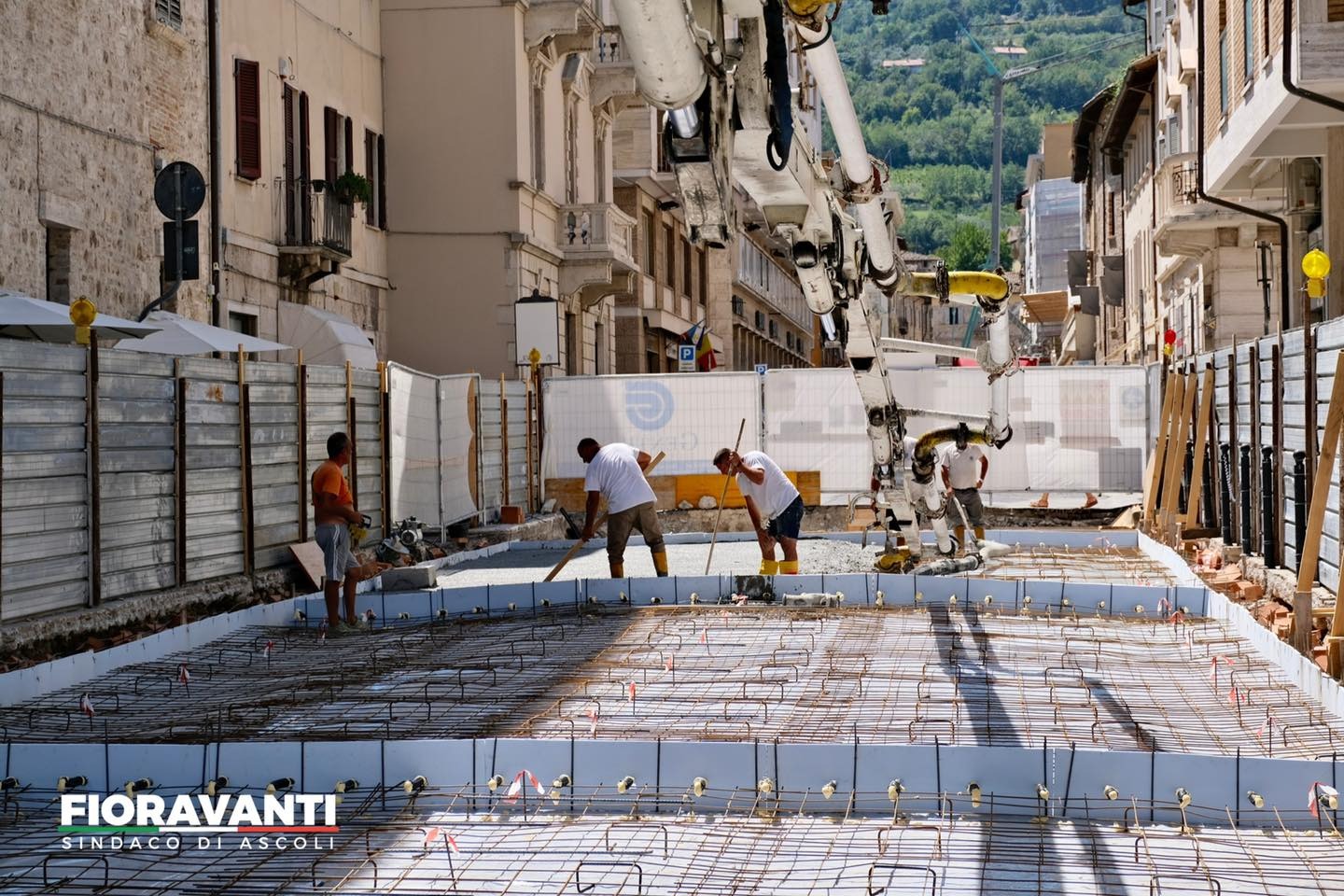 Ascoli – Lavori di scavo in Corso Trento e Trieste, nuova viabilità