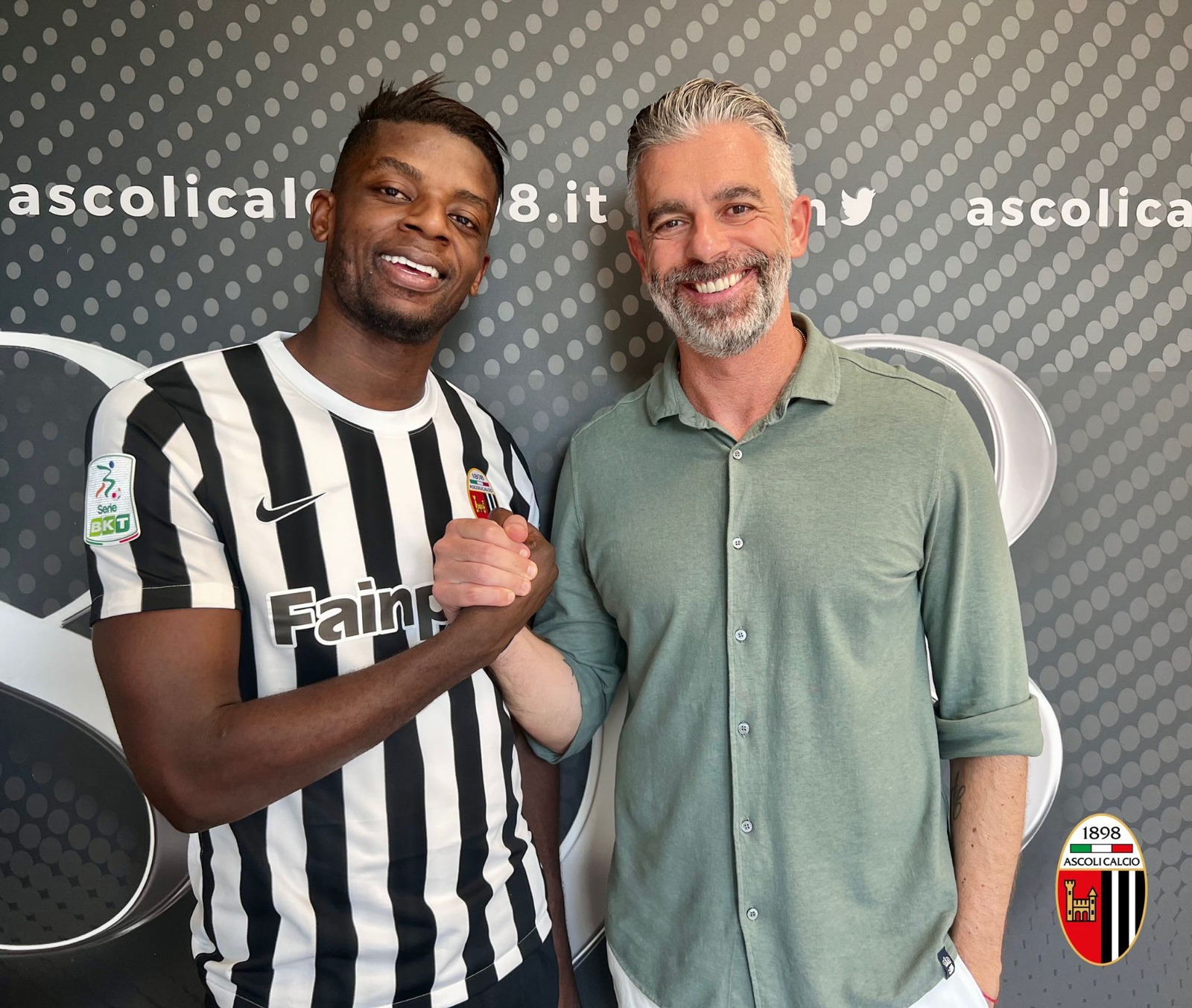 Ascoli, ufficiale il centrocampista Gnahoré: contratto biennale