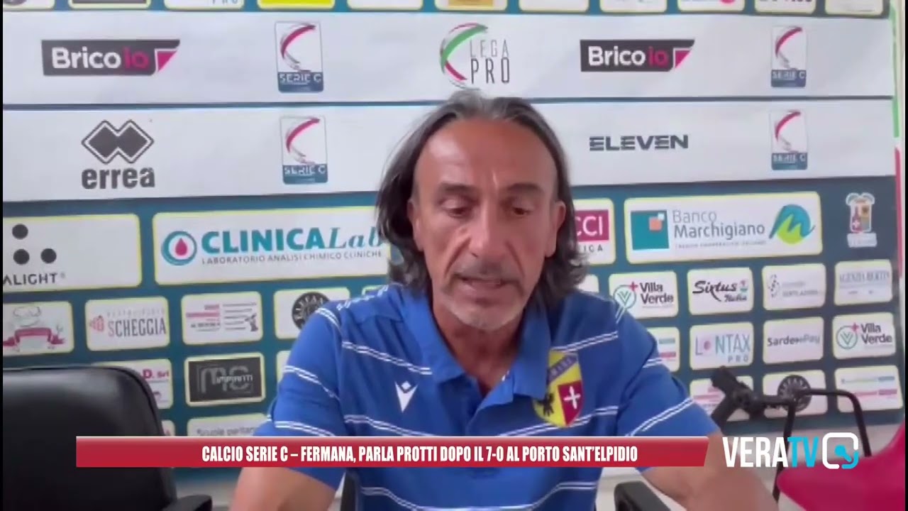 Calcio Serie C – Protti: “Fermana, dobbiamo alzare l’asticella”