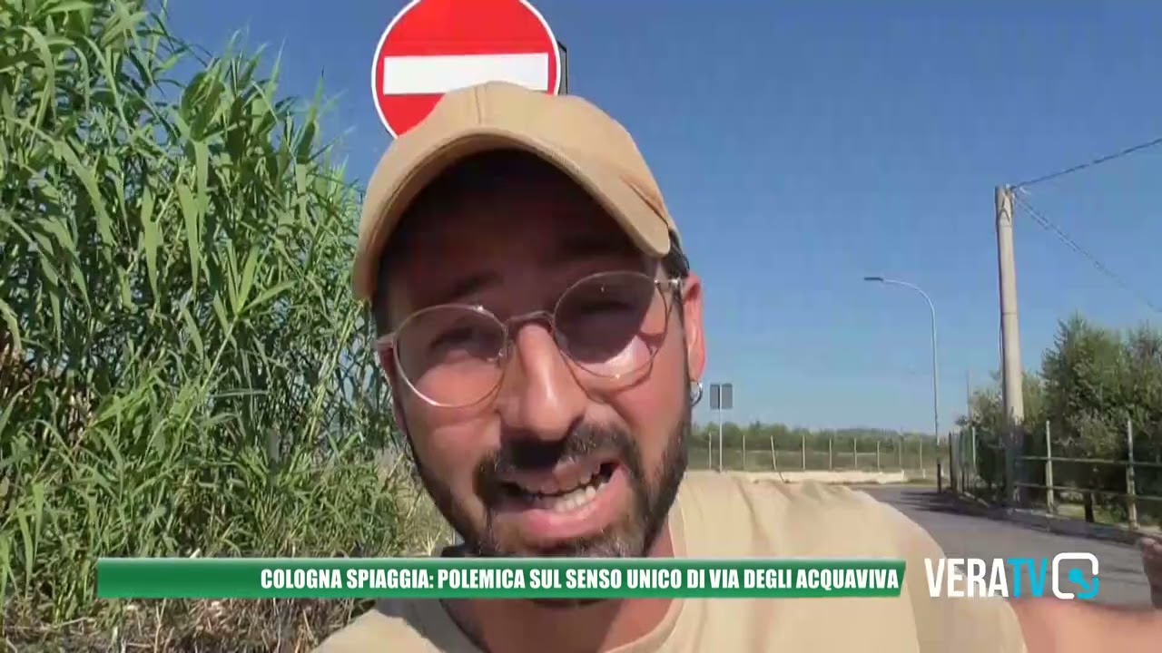 Cologna Spiaggia – Polemica sul senso unico di Via degli Acquaviva