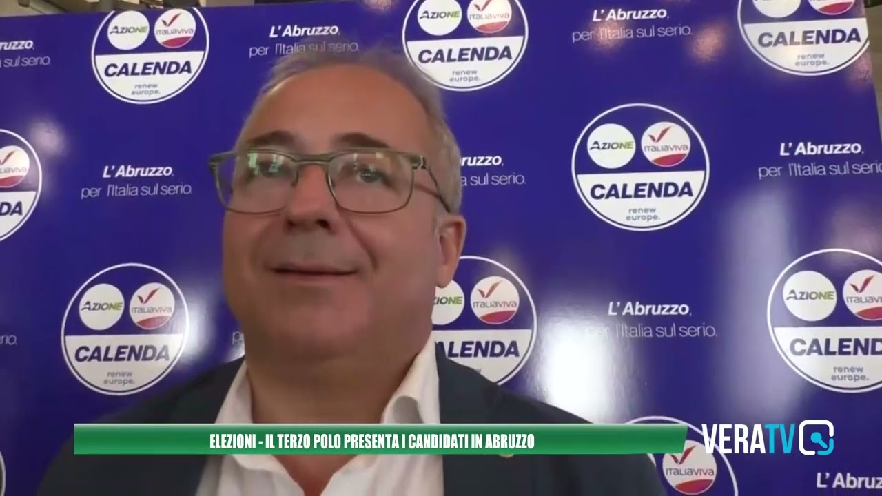 Elezioni Politiche, il Terzo Polo presenta i candidati in Abruzzo