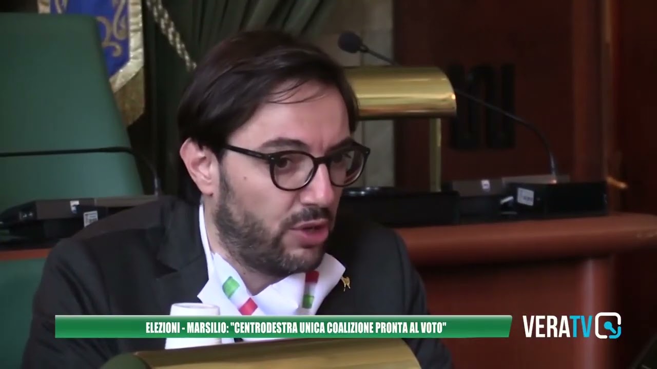 Elezioni politiche, Marsilio: “Centrodestra unica coalizione pronta al voto”