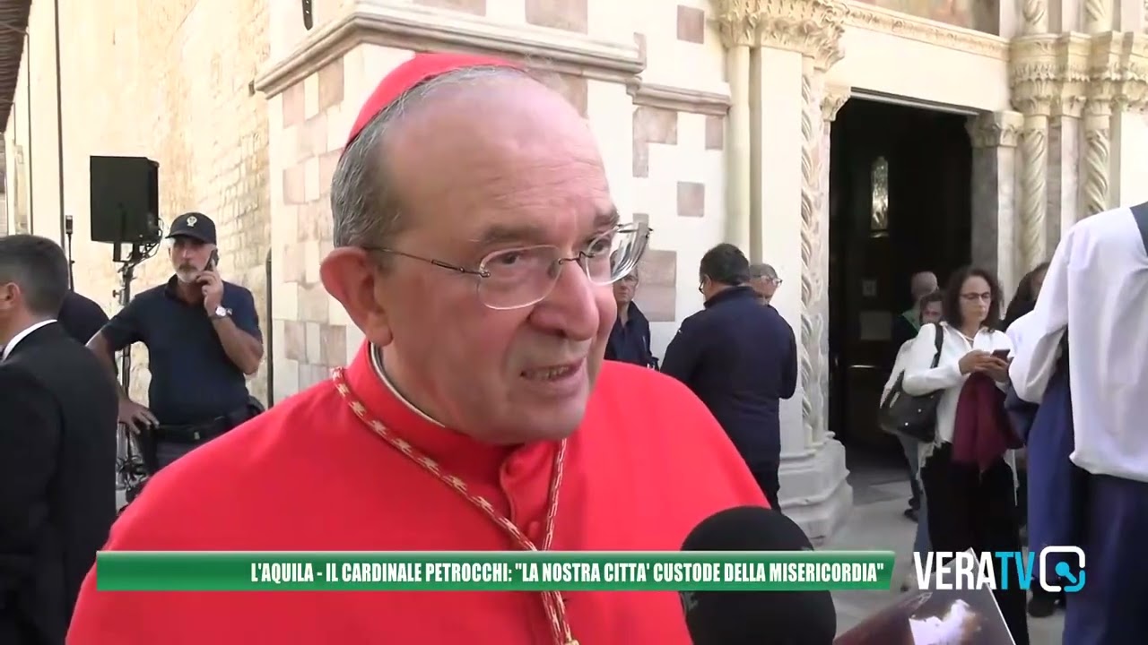 L’Aquila – Il cardinale Petrocchi: “La nostra città custode della misericordia”