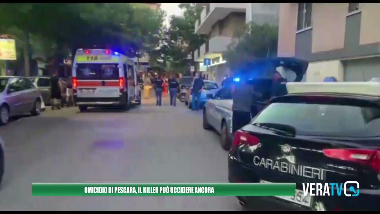 Omicidio Pescara – killer ancora in fuga, ospedale piantonato dalla polizia