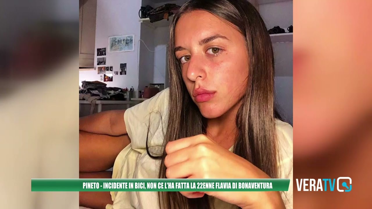 Pineto – Incidente in bici, non ce l’ha fatta la 22enne Flavia Di Bonaventura