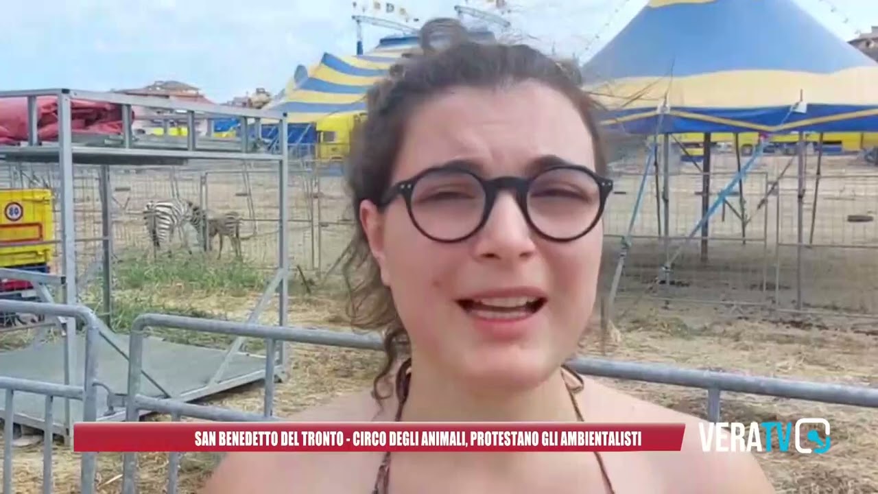 San Benedetto del Tronto – Circo degli animali, protestano gli ambientalisti