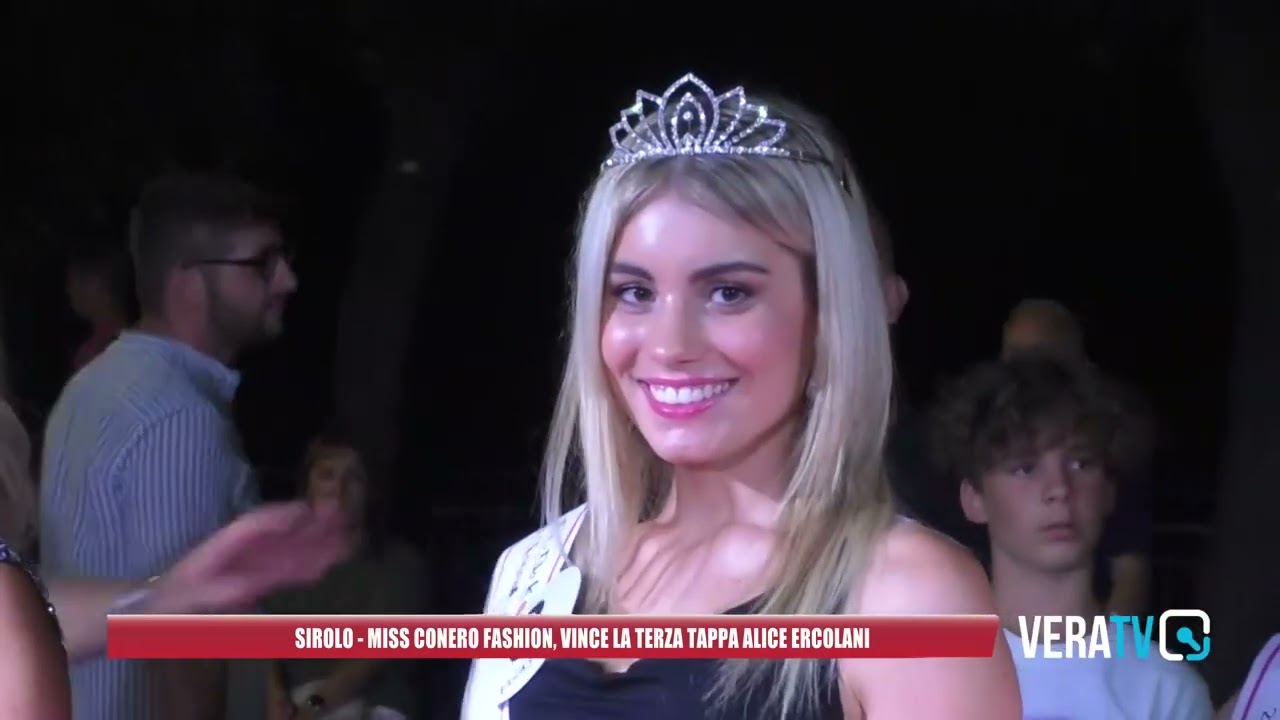 Sirolo – Alice Ercolani vince la terza tappa di Miss Conero Fashion