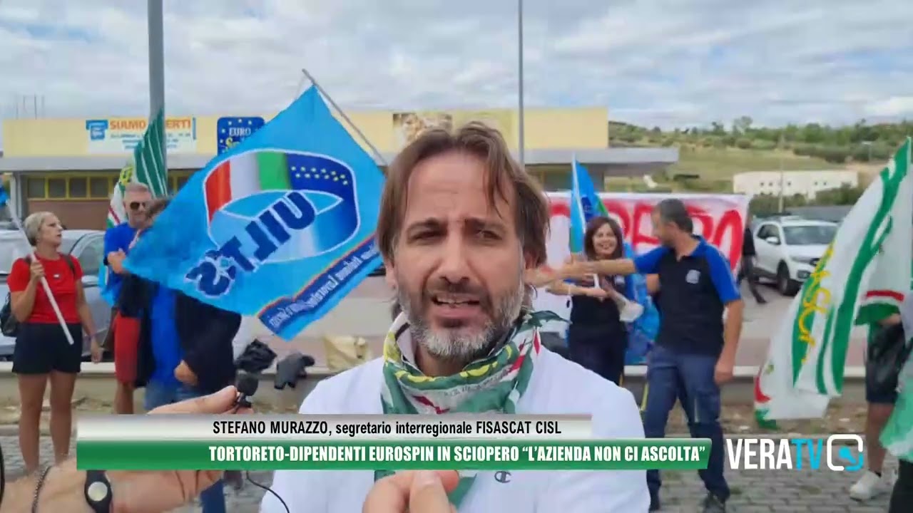 Tortoreto, scioperano i lavoratori di Eurospin: “L’azienda non ci ascolta”