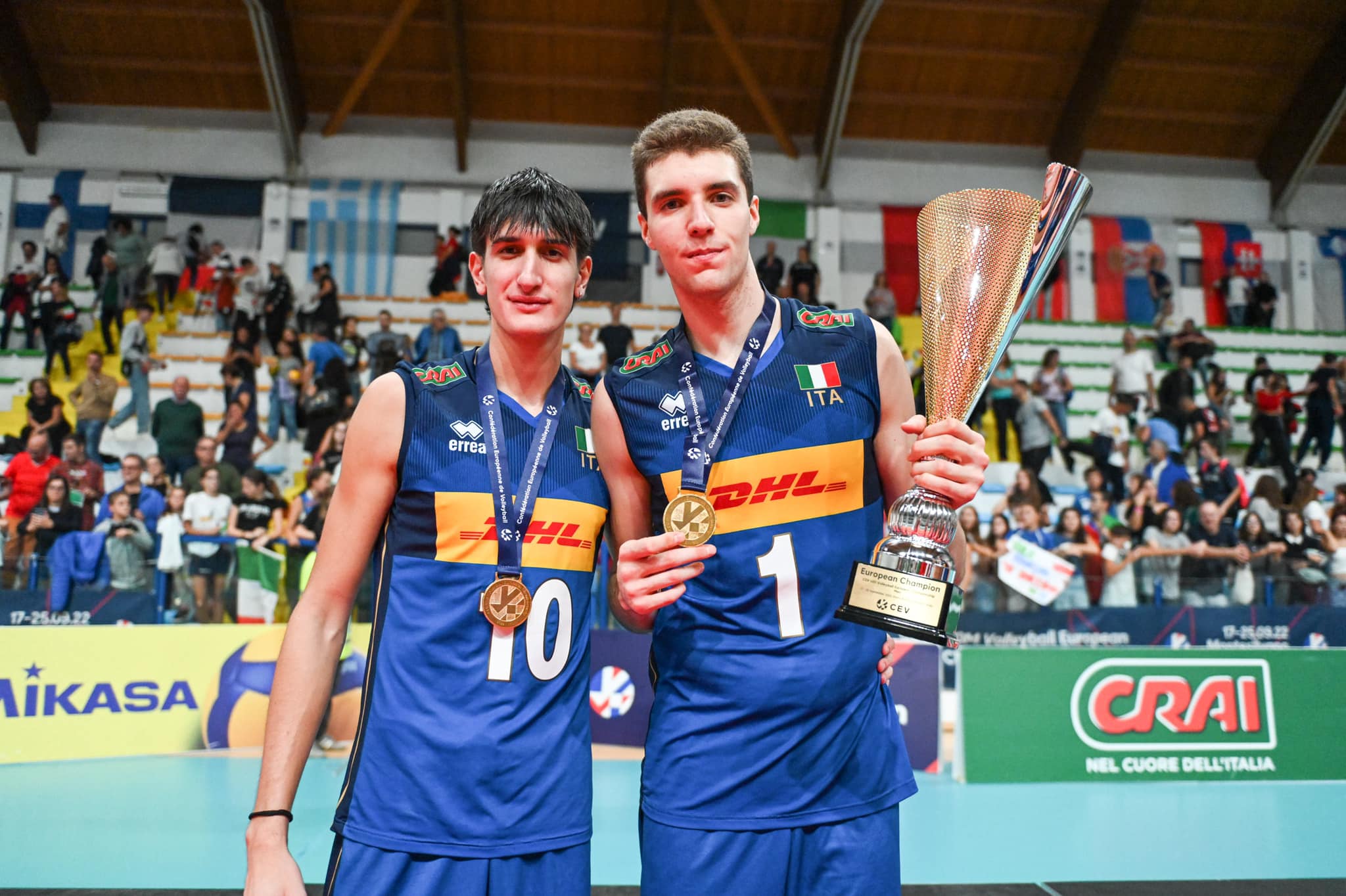Volley, la Lube si gode i campioni d’Europa U20 Ambrose e Penna
