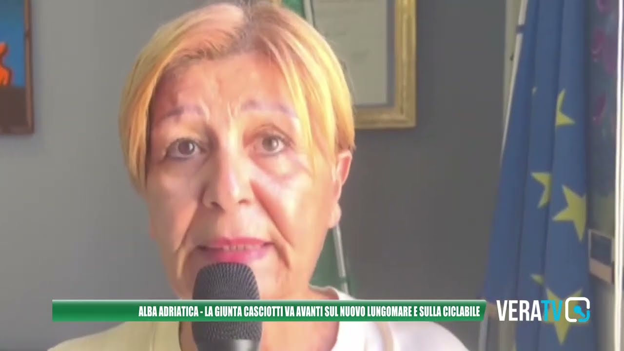 Alba Adriatica – La giunta Casciotti va avanti sul nuovo lungomare e sulla ciclabile
