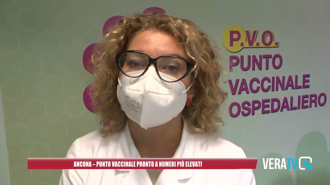 Ancona – Vaccini anticovid, l’hub dell’ospedale punta a numeri più elevati