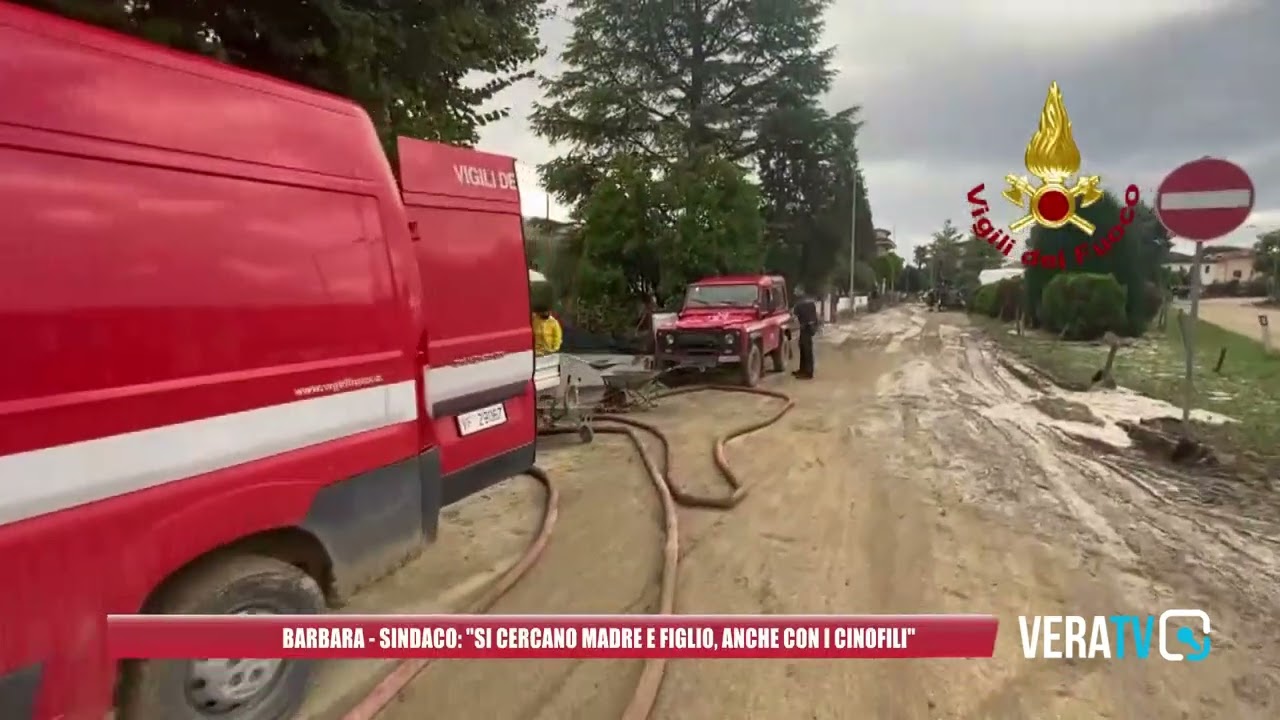 Barbara, il sindaco: “Si cercano madre e figlio, anche con i cinofili”