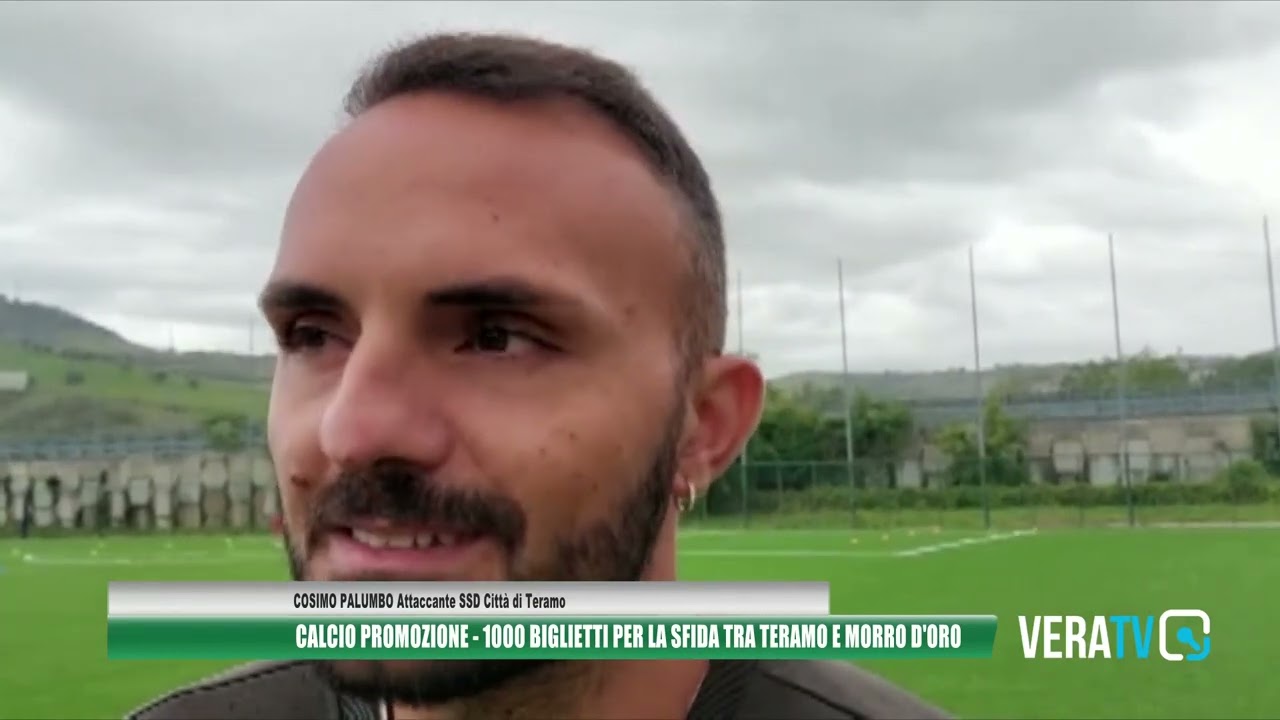 Calcio Promozione, 1000 biglietti per la sfida tra Teramo e Morro D’Oro