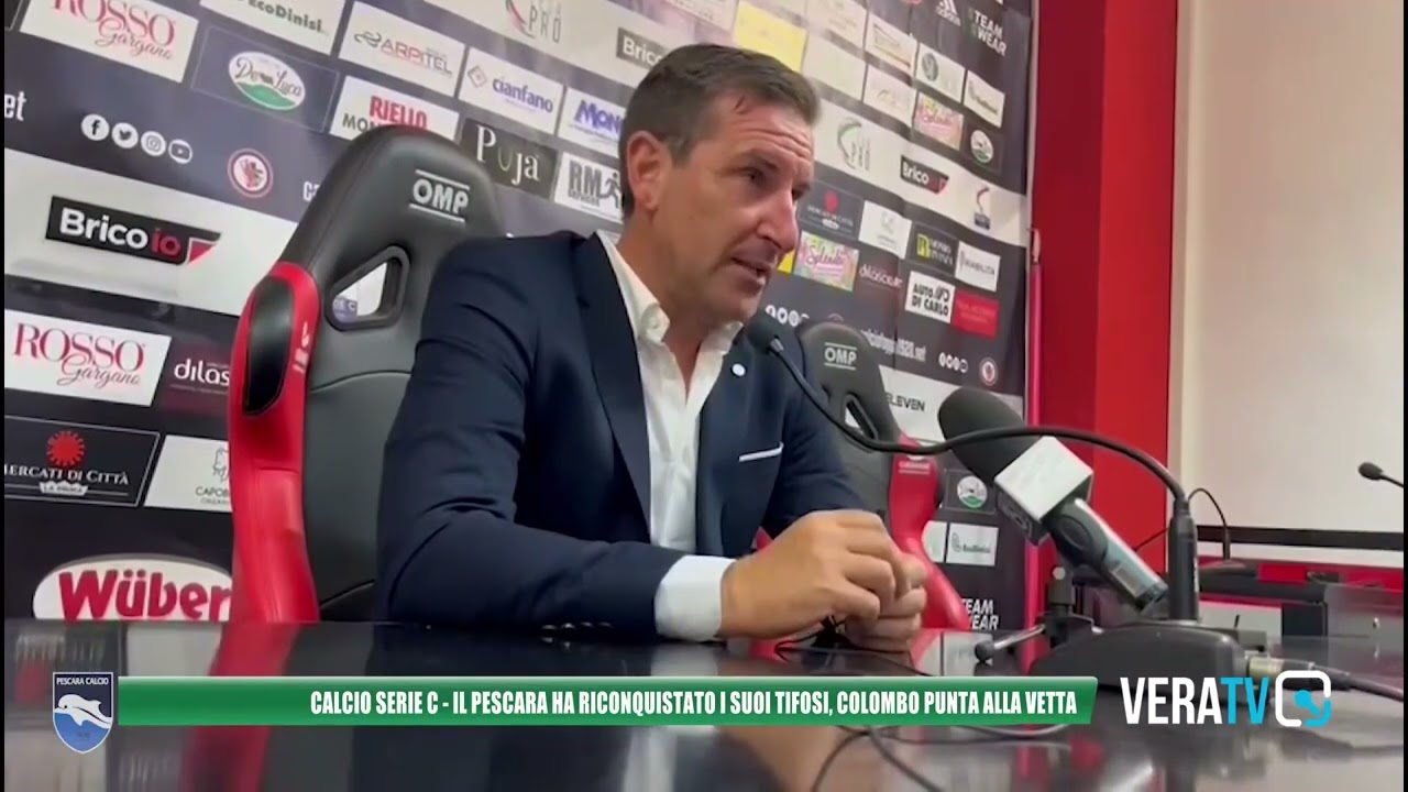 Calcio Serie C – Il Pescara di mister Colombo vuole stupire ancora