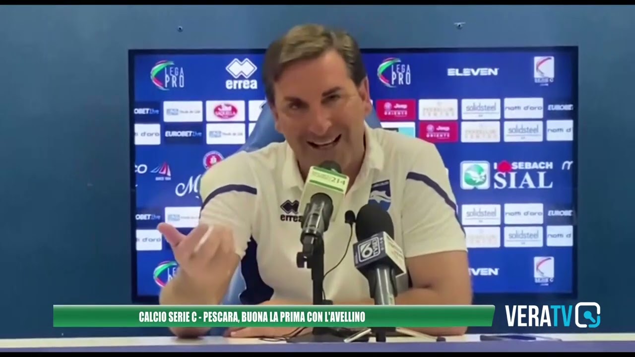 Calcio Serie C – Pescara, buona la prima con l’Avellino