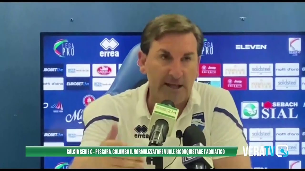 Calcio Serie C – Pescara contro il Monterosi, Colombo chiede una grande prestazione