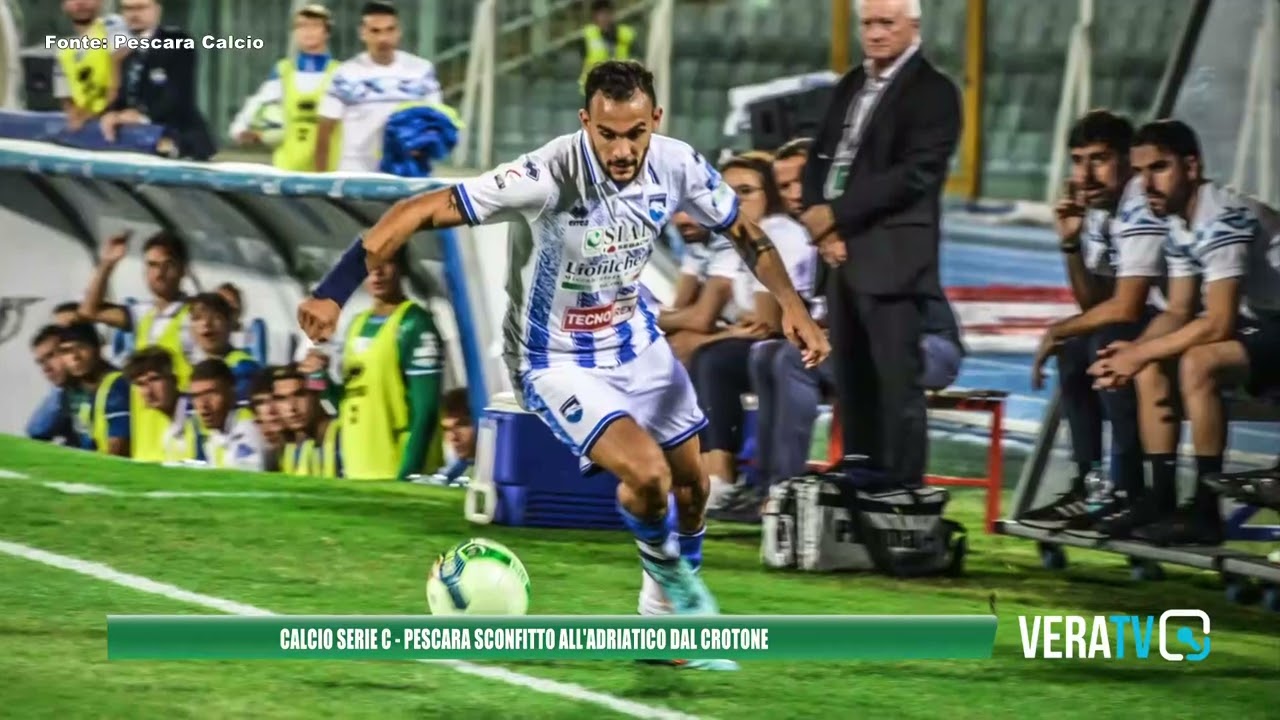 Calcio Serie C – Pescara sconfitto all’Adriatico dal Crotone