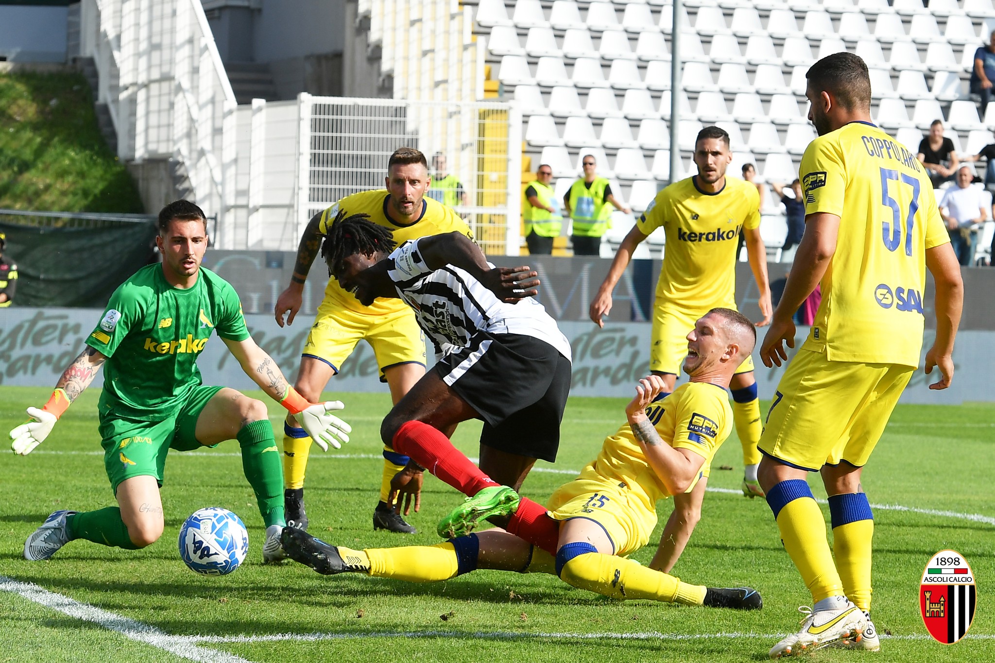 Ascoli Calcio, un turno di stop per Gondo