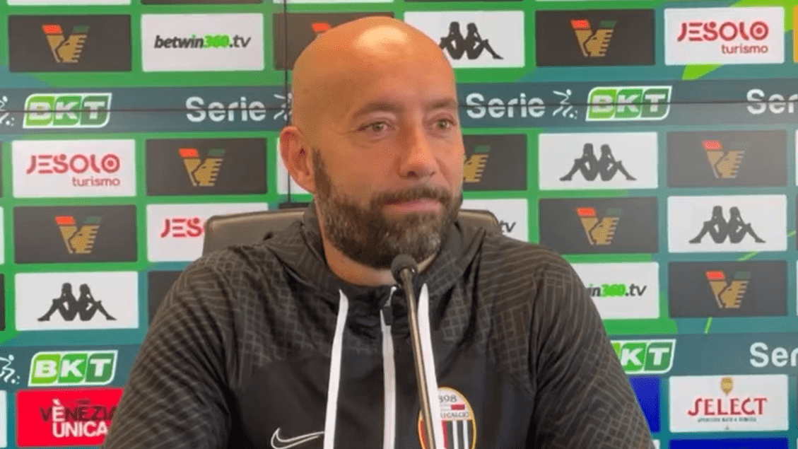 Venezia-Ascoli 0-2, mister Bucchi: “Mi sto divertendo”