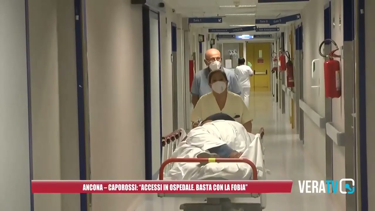 Ancona, l’appello di Caporossi: “Aumento dei contagi e accessi in ospedale, basta con la fobia”