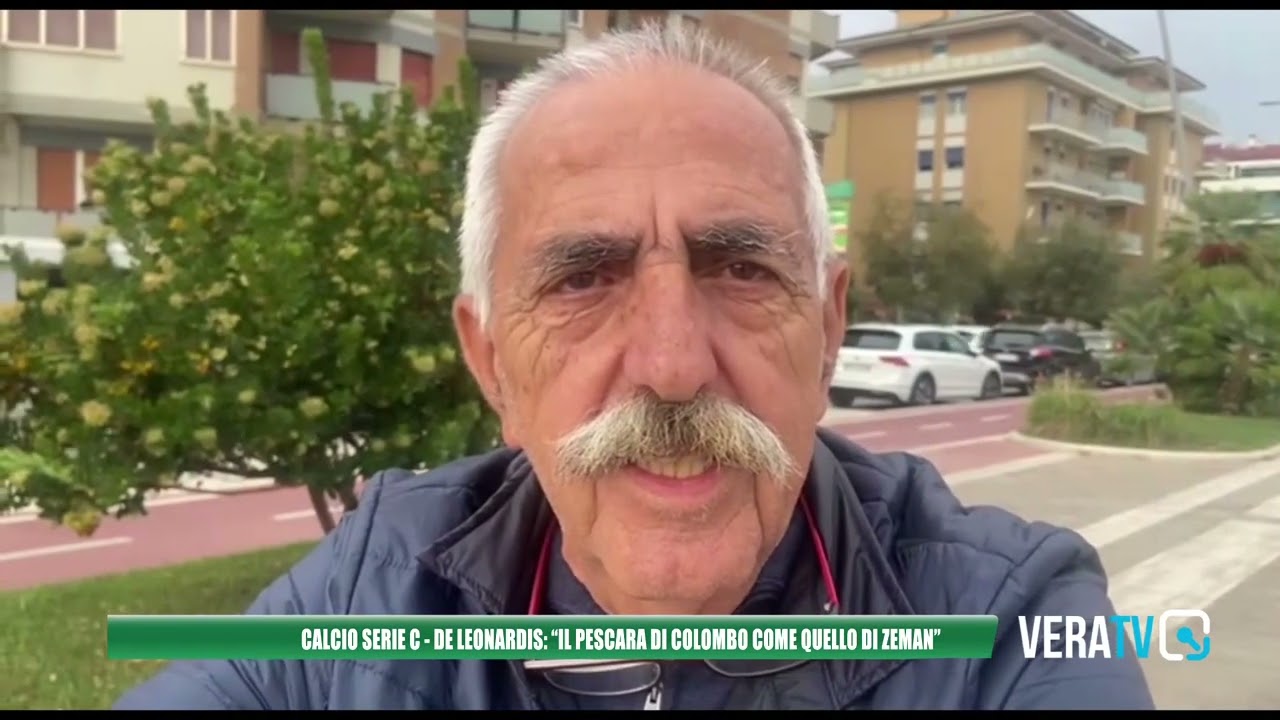 Calcio Serie C – De Leonardis: “Il Pescara di Colombo sembra quello di Zeman”