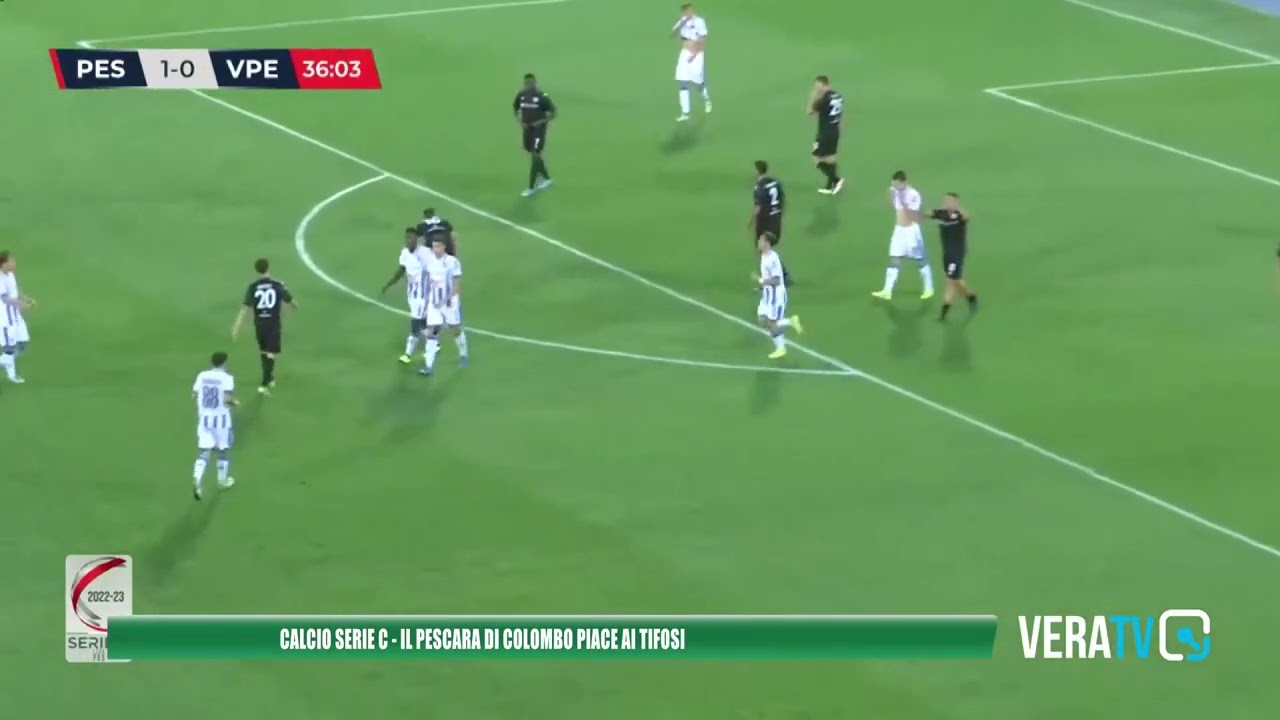 Calcio Serie C – Il Pescara di Colombo piace ai tifosi, che sognano in grande