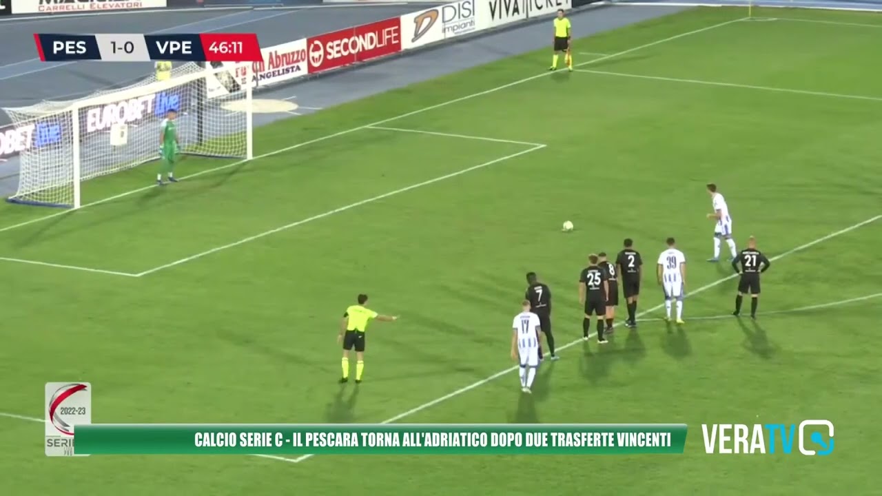 Calcio Serie C – Il Pescara torna all’Adriatico dopo due trasferte vincenti