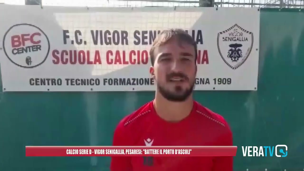 Calcio Serie D – La Vigor Senigallia prepara il derby marchigiano contro il Porto D’Ascoli
