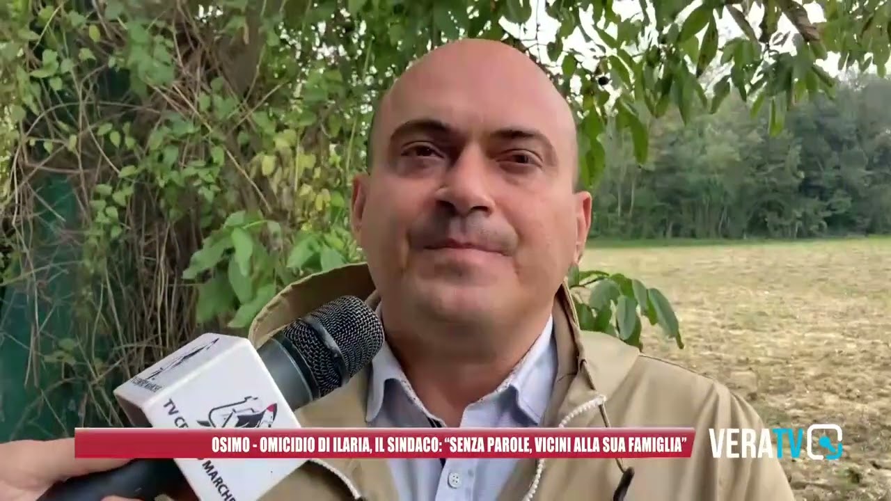 Osimo, il sindaco: “Vicini alla famiglia di Ilaria”