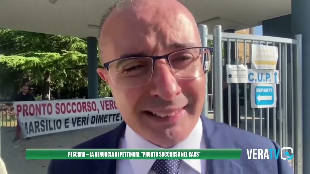 Pescara, la denuncia di Pettinari: “Pronto Soccorso nel caos”