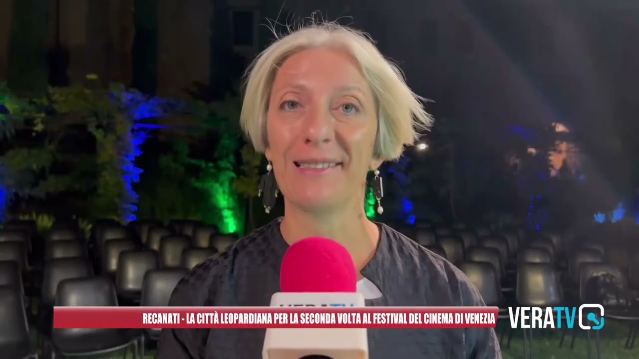 Recanati, la città leopardiana protagonista al festival del cinema di Venezi
