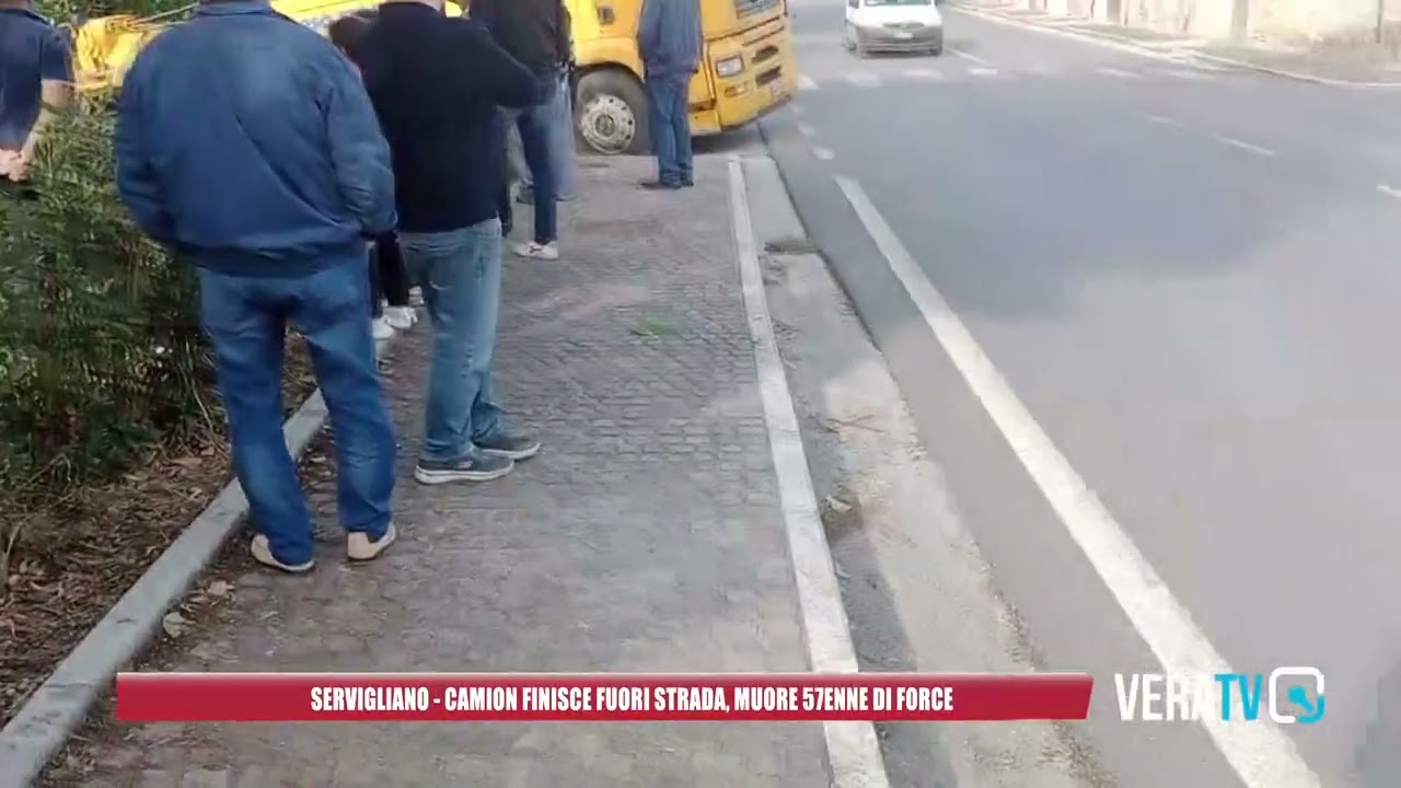 Servigliano – Finisce fuori strada con il camion, muore 57enne