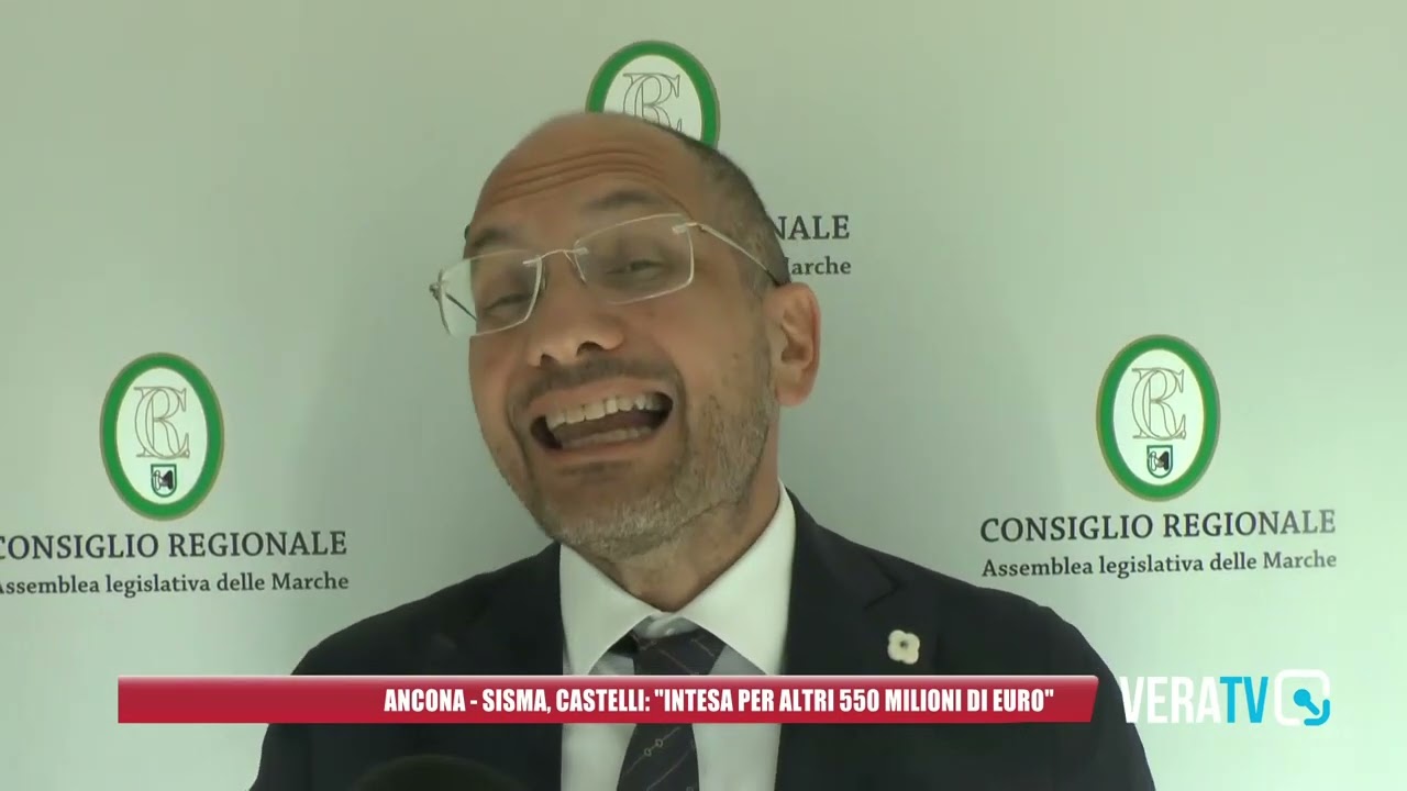 Sisma, Castelli: “Intesa per altri 550 milioni”
