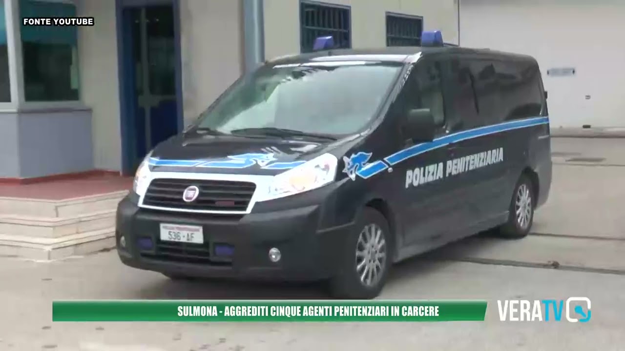 Sulmona – Cinque agenti aggrediti in carcere da un detenuto, era stato sorpreso con tre cellulari