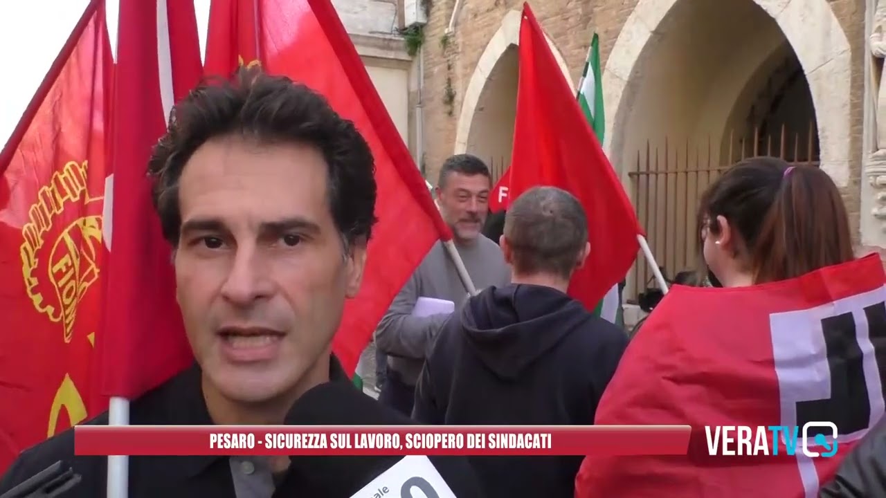 Venti morti sul lavoro nelle Marche, sciopero dei sindacati a Pesaro