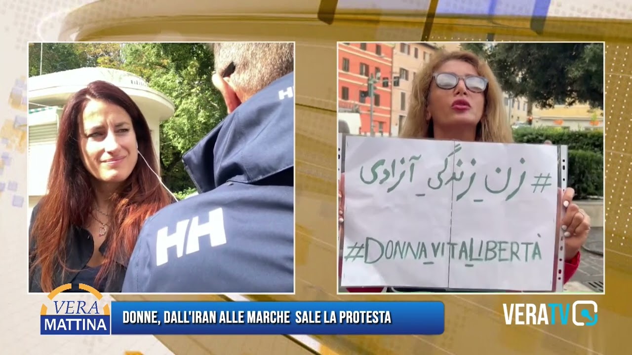 Vera Mattina – Donne, dall’Iran alle Marche sale la protesta