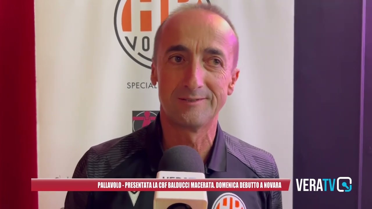 Volley – Presentata la Cbf Balducci di Macerata, domenica debutto a Novara